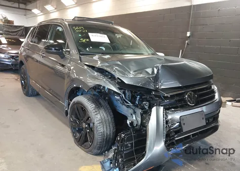 2024 Volkswagen Tiguan 2.0T Se R-Line Black from USA, damaged, VIN 3VV8B7AX0RM188502